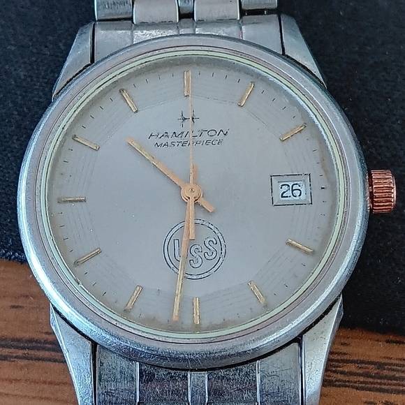 Vintage 60s Hamilton Masterpiece Issued for USS Honors Veteran - Picture 4 of 7